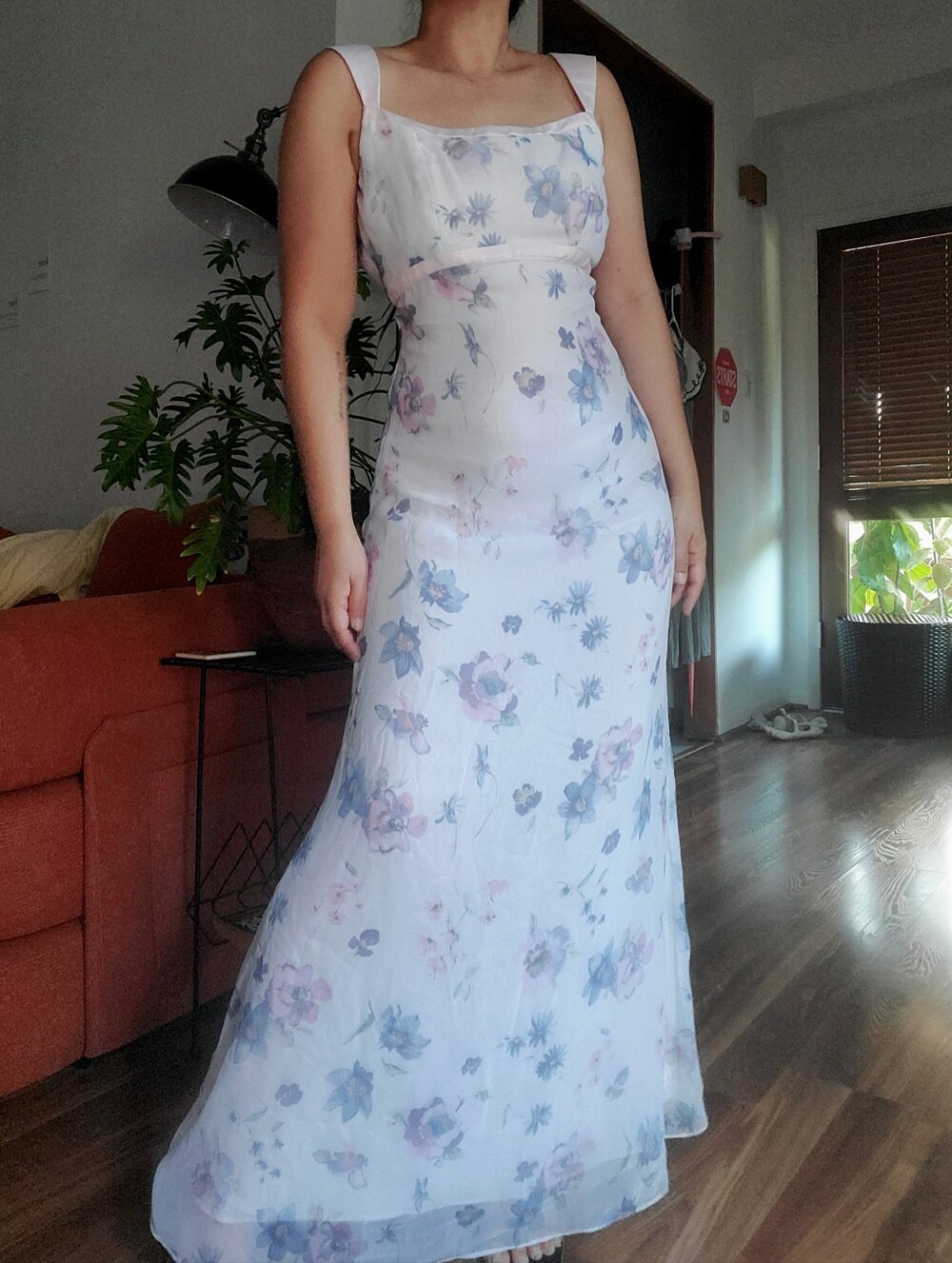 VIBTAGE PASTEL FLORALS DRESS
